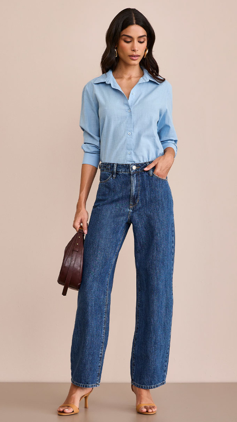 CALÇA JEANS JUMBO MARTINGALE