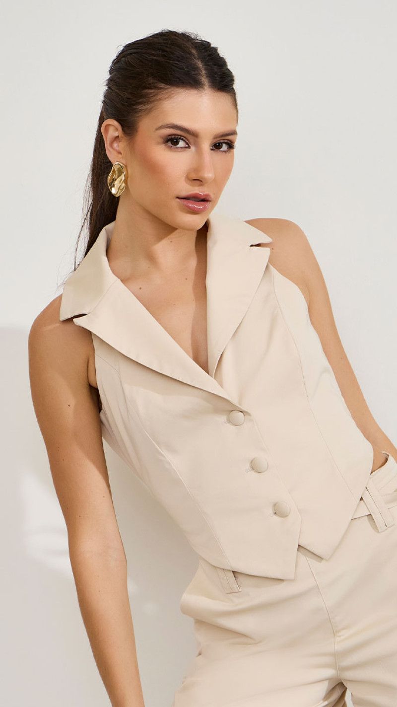 COLETE ALFAIATARIA AMARRAÇÃO POEIRA