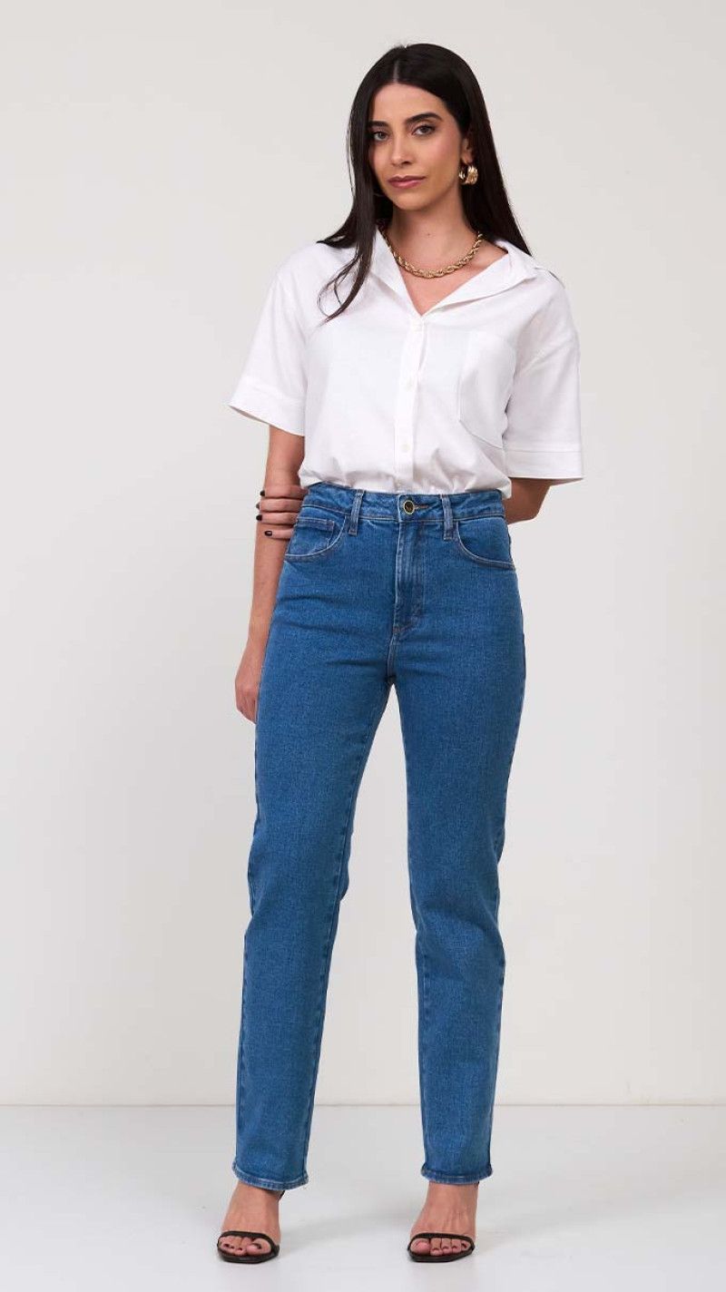 CALÇA RETA BEYONCÉ 