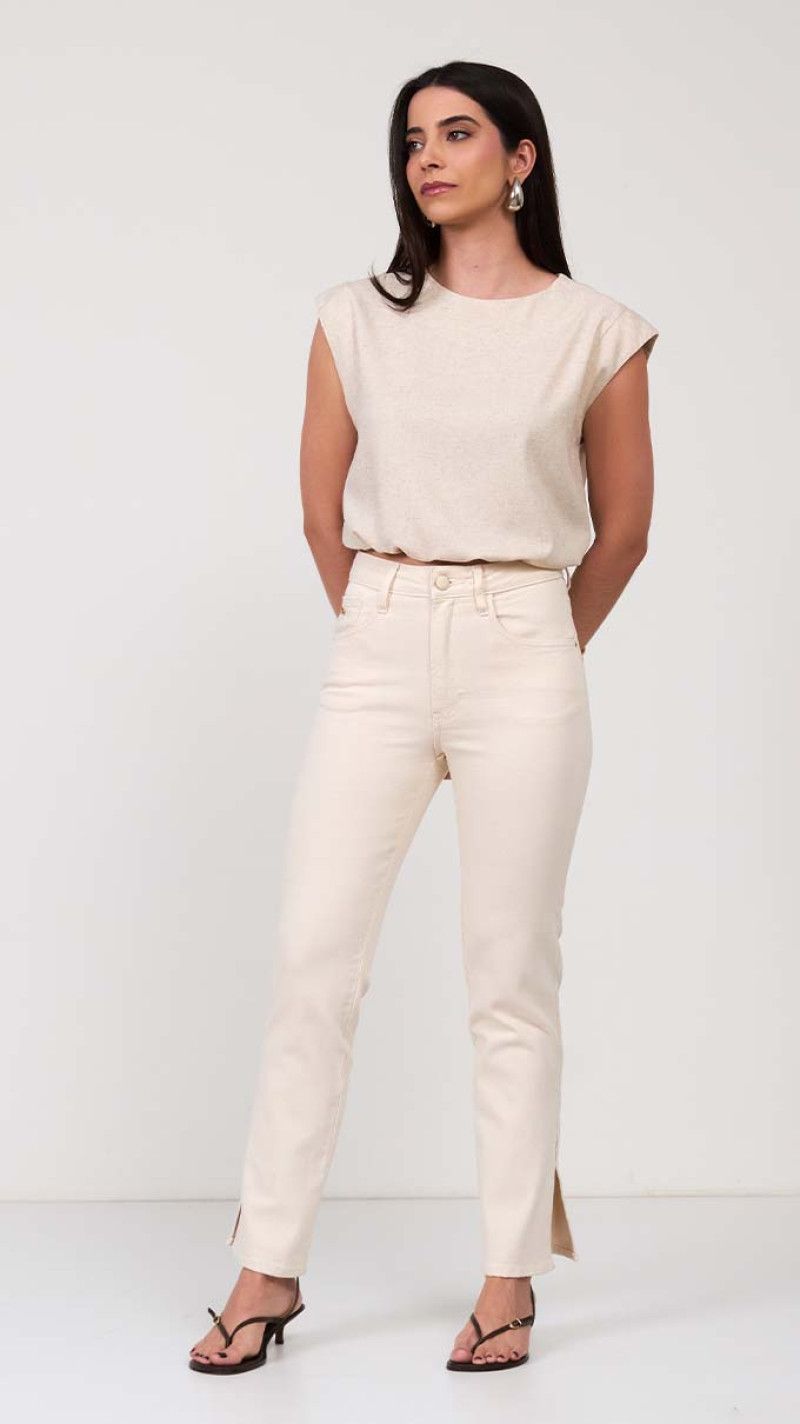 CALÇA RETA BEYONCE TRINC