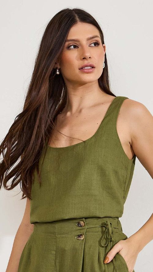 REGATA LINHO VERDE OLIVA