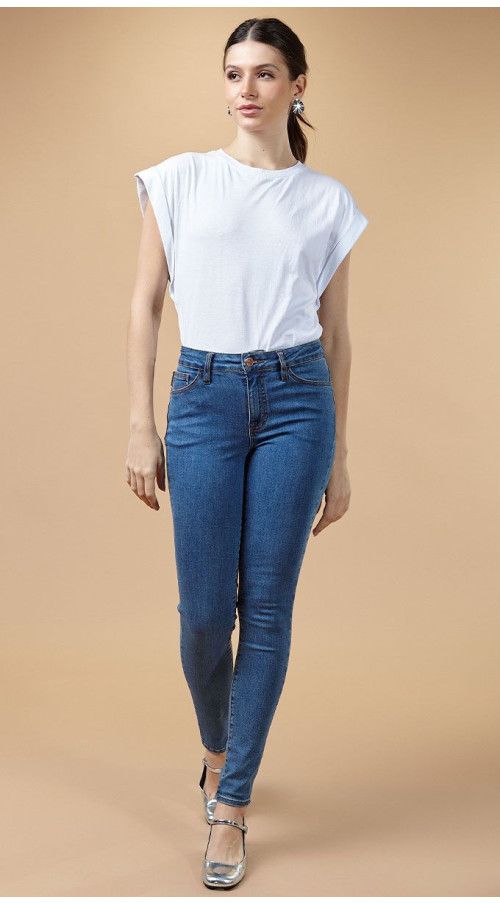 CALÇA JEANS SKINNY CLARA 