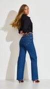 CALÇA JEANS WIDE LEG GISELE 