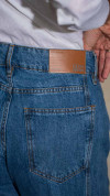CALÇA JEANS BAGGY BALLOON RECORTES
