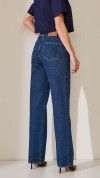 CALÇA JEANS WIDE LEG CÓS LARGO