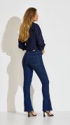CALÇA JEANS ESCURA FLARE JULIETTE