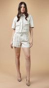 SHORT ALFAIATARIA NOVÁRA OFF WHITE