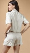 SHORT ALFAIATARIA NOVÁRA OFF WHITE