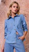 CAMISA JEANS CLARA FILIGRANA