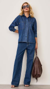 CAMISA JEANS OVERSIZED