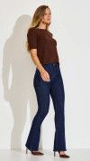 CALÇA JEANS BÁSICA FLARE JULIETTE