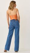 CALÇA WIDE LEG JEANS